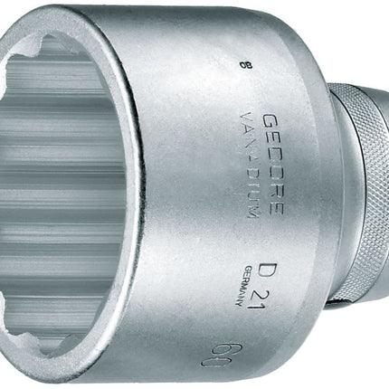GEDORE Steckschlüsseleinsatz D 21 1 ″ 12-kant ( 4000770724 )