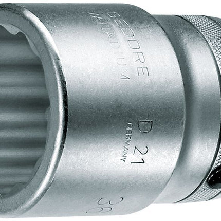 GEDORE Steckschlüsseleinsatz D 21 1 ″ 12-kant ( 4000770724 )