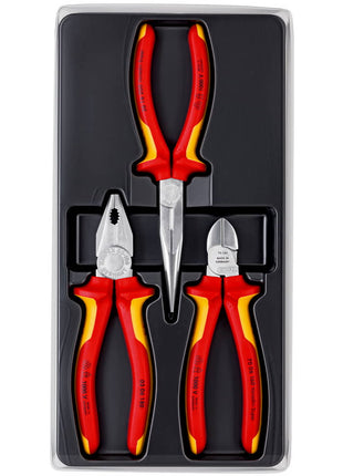 KNIPEX Zangensatz Elektro-Paket Inhalt 3-teilig VDE ( 4000794416 )