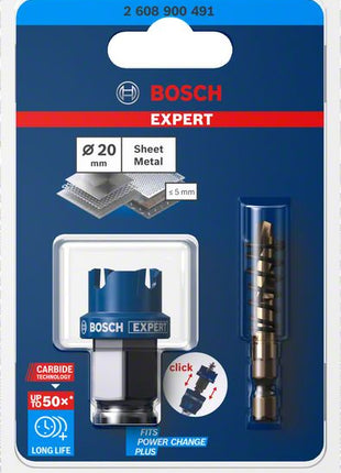 BOSCH Lochsäge Expert Sheet Metal Sägen-Ø 20 mm Schnitttiefe 5 mm ( 4000800268 )