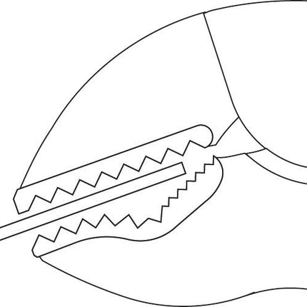 GEDORE Gripzange Gesamtlänge 230 mm Spannweite max. 32 mm ( 4000810654 )