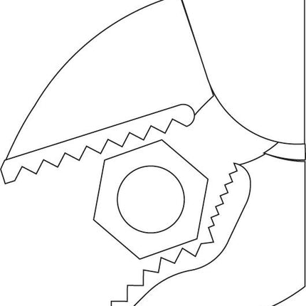 GEDORE Gripzange Gesamtlänge 230 mm Spannweite max. 32 mm ( 4000810654 )