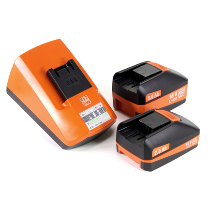 FEIN CCG 18-125 BL C Brushless Li-Ion Akku Winkelschleifer 125 mm im Koffer + 2x 2,5 Ah Akku + Universal Schnellladegerät - Toolbrothers