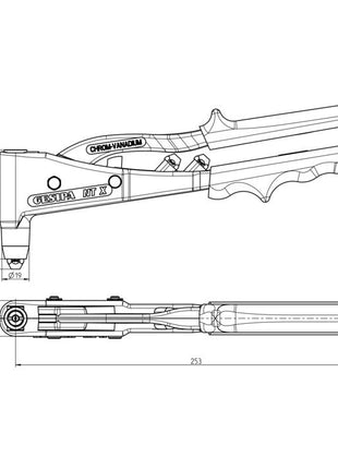 GESIPA Handblindnietsetzgerät NTX Länge 260 mm ( 4000813032 )