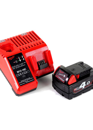 Milwaukee M18 HAL-401C Akku Flutstrahler mit 3000 Lumen + 1x 4,0 Ah Akku + Universal Ladegerät - Toolbrothers