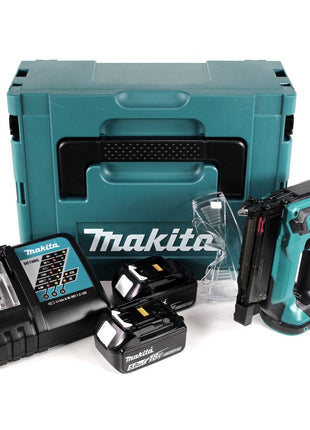 Makita DPT 353 RTJ 18 V Li-Ion Akku Pintacker im Makpac + 2 x 5,0 Ah Akku + Ladegerät - Toolbrothers