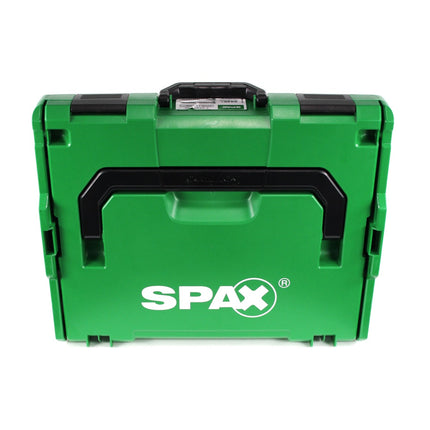 SPAX® Montagekoffer Schraubenset 2446 tlg. mit 16 Abmessungen, Senkkopf, T-STAR plus, 4CUT, WIROX in L-Boxx ( 5000009161019 ) - Toolbrothers