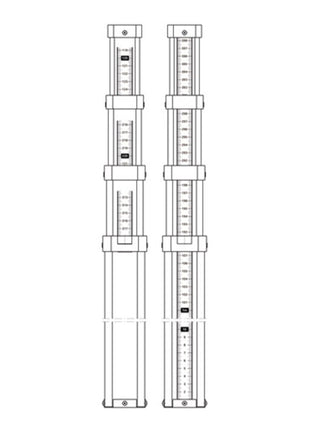 Varilla telescópica NEDO longitud 1,22-4 m (4000818315)