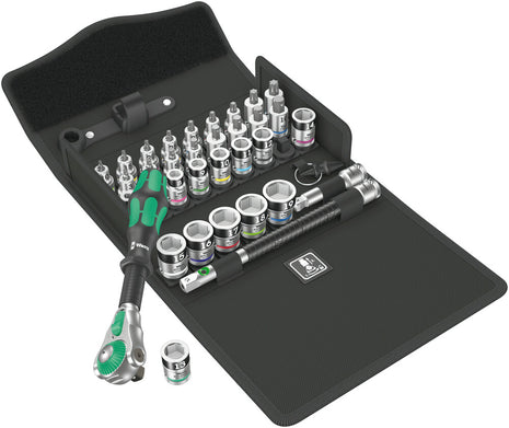 WERA Steckschlüsselsatz 8100 SB ALL-in Zyklop Speed 35-teilig 3/8 ″ ( 4000822460 )