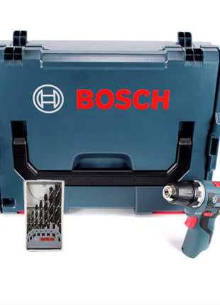 Bosch GSR 12V-20 Professional Akku brushless Bohrschrauber + L-Boxx + 1x Holzbohrer Set - ohne Akku, ohne Ladegerät - Toolbrothers