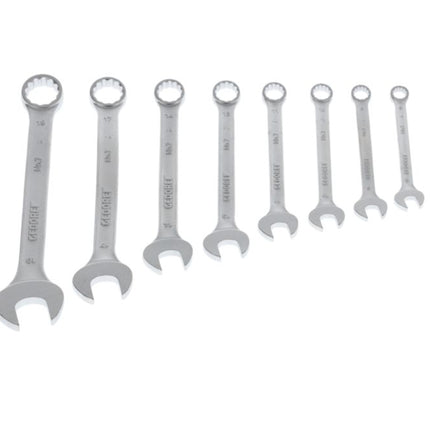 GEDORE Ringmaulschlüsselsatz 7-080 8-teilig Schlüsselweite 8-19 mm ( 4000823621 )
