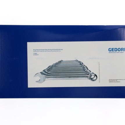 GEDORE Ringmaulschlüsselsatz 7-020 20-teilig Schlüsselweite 8-32 mm ( 4000823703 )