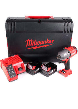 Milwaukee M18 FMTIWF12-402CX Akku Schlagschrauber 18V 610Nm Brushless + 2x Akku 4,0Ah + Ladegerät + HD Box - Toolbrothers