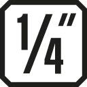 GEDORE Steckschlüsseleinsatz IN 20 1/4 ″ Innen-6-kant ( 4000824355 )