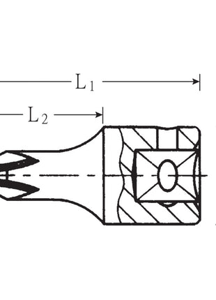 STAHLWILLE Bussola 44 PZ 1/4 ″ PZD ( 4000826254 )