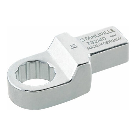 STAHLWILLE Outil à emmancher à anneau 732/40 17 ouverture de clé 17 mm 14 x 18 mm ( 4000826546 )