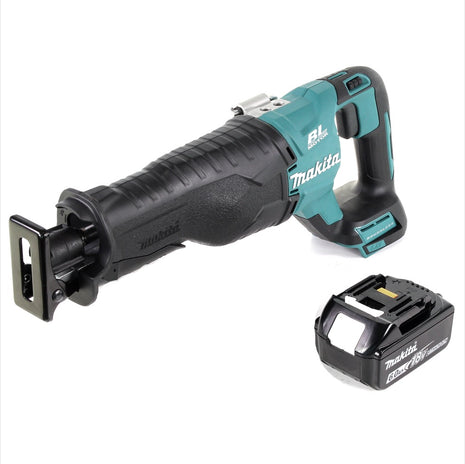 Makita DJR 187 Akku Reciprosäge 18 V Brushless Säbelsäge + 1x 6,0 Ah Akku - ohne Ladegerät - Toolbrothers