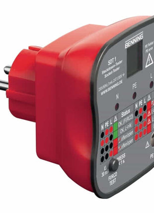 BENNING Steckdosentester SDT 1 zur Prüfung von Schutzkontaktsteckdosen ( 4000828811 )
