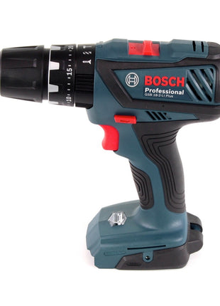 Bosch GSB 18-2-Li Plus Schlagbohrschrauber Professional 18 V im Koffer + 1x GBA 4,0 Ah Akku + Ladegerät + 30 tlg. Zubehörset Bit und Bohrer - Toolbrothers