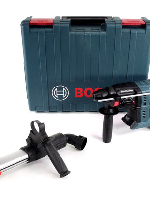 Bosch GBH 18V-20 Professional Akku Bohrhammer mit SDS-plus in Transportbox mit Bosch GDE 16 Plus Professional Staubabsaugsystem mit Hohlbohrkronen Adapter - Toolbrothers