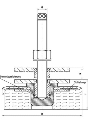 ALBRECHT Maschinenschuh Größe 2 ( 4000832073 )