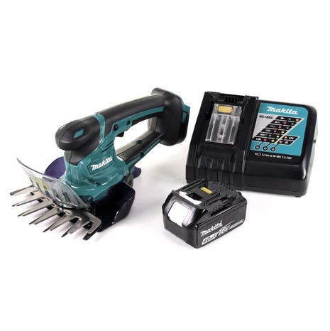 Makita DUM 604 18V Li-ion Akku Grasschere + 1 x BL1840 B 4,0 Ah Akku + 1 x DC 18 RC Ladegerät - Toolbrothers