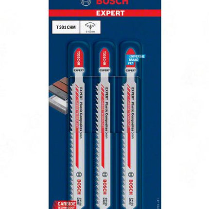 BOSCH Stichsägeblatt Plastic Composites T301CHM Gesamtlänge 117 mm ( 4000837478 )