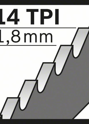 BOSCH Säbelsägeblatt S 522 BF Länge 100 mm Breite 19 mm ( 4000837587 )