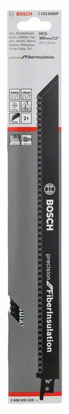 BOSCH Säbelsägeblatt S 1213 AWP Länge 300 mm Breite 22 mm ( 4000837598 )