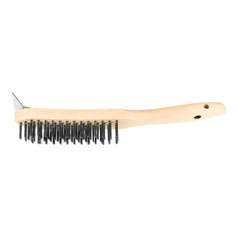 Brosse métallique LESSMANN avec grattoir longueur 290 mm (4000840536)