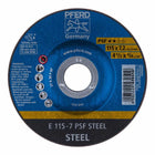 PFERD disque abrasif PSF STEEL D180xS7,2mm (4000842652)