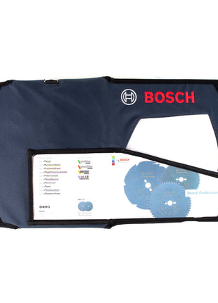 Bosch Professional Kreissägeblatt Tasche medium blau mit Sichtfenster (Ø 220-254 ) ( 1618D0008A ) - Toolbrothers