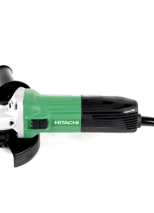 Hitachi G 12 STX Winkelschleifer 115mm 600W + 10x Diamant Trennscheibe für Beton und Gestein 115x22,23mm - Toolbrothers