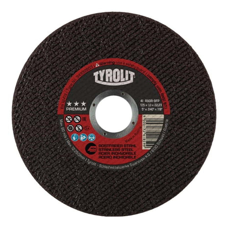 Disco de corte TYROLIT Premium D125x1mm recto (4000845525)