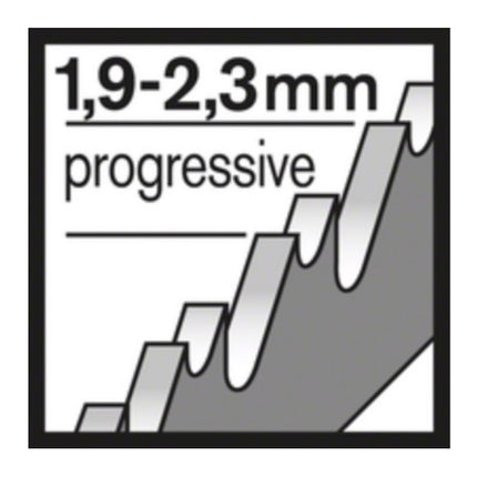 Bosch T 118 B Stichsägeblätter für Metall - 100 Stück, gefräste gewellte Zahnausführung, für Stichsägen mit T-Schaft-Aufnahme - Toolbrothers