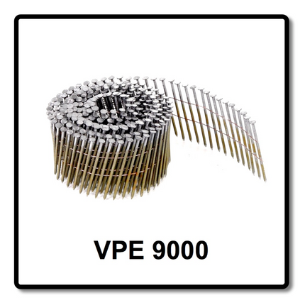 Bostitch Coilnägel Ringschaft blank 2,50 x 64 mm 9000 Stück ( F250R64Q ) - Toolbrothers