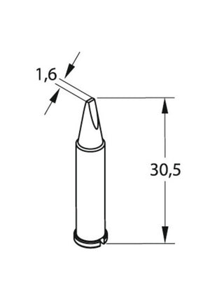 ERSA Lötspitze Serie 102 meißelförmig ( 4000872577 )