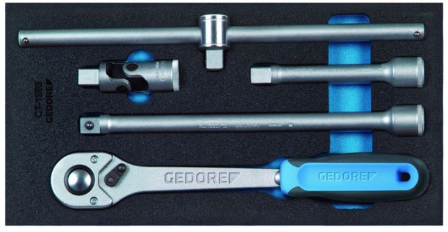 GEDORE Werkzeugmodul 1500 CT1-1993 T 5-teilig 1/3-Modul ( 4000881209 )