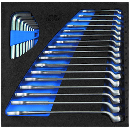 GEDORE Werkzeugmodul 1500 CT2-1 B 25-teilig 2/3-Modul ( 4000881238 )