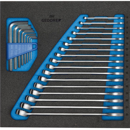 GEDORE Werkzeugmodul 1500 CT2-7 25-teilig 2/3-Modul ( 4000881239 )