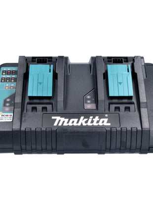 Makita Power Source Kit 18 V mit 2x BL 1860 B Akku 6,0 Ah + DC 18 RD Doppelladegerät ( 199484-8 ) - Toolbrothers