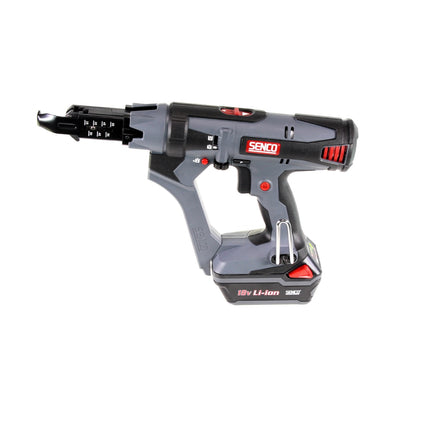 SENCO DS 5550 18V DuraSpin Magazin Schrauber mit 2x 3,0 Ah Akkus und Ladegerät ( 7W2001N ) - Toolbrothers