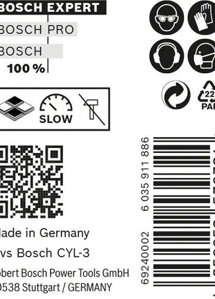 BOSCH Steinbohrer Expert CYL-9 10er Pack Nenn-Ø 6 mm Arbeitslänge 60 mm ( 4000909782 )