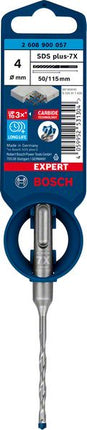 BOSCH Hammerbohrer Expert SDS-7X Ø 4,0 mm Arbeits-L.50 mm L.115 mm ( 4000909923 )