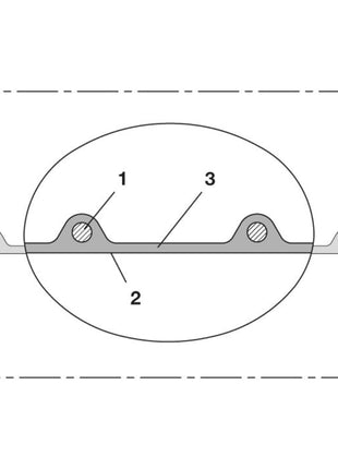 Wąż ssawno-tłoczny NORRES TIMBERDUC(R) PUR 533 AS Ø wewnętrzna 50-51 mm ( 4501400250 )