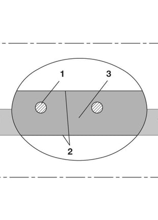 NORRES Tuyau d'aspiration et de convoyage BARDUC® PVC 381 FOOD Ø intérieur 40 mm Ø extérieur 49 mm ( 4501400529 )