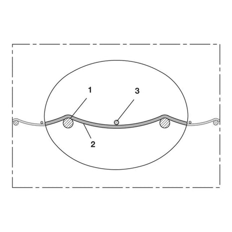 Tuyau d'aspiration et de soufflage NORRES NEO 390 ONE Ø intérieur 121 mm (4501400612)