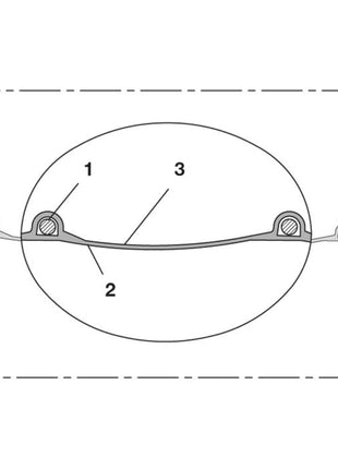 NORRES PROTAPE(R) PE 322 EC wewnętrzny wąż ssący i dmuchawy Ø 100-102 mm ( 4501400762 )