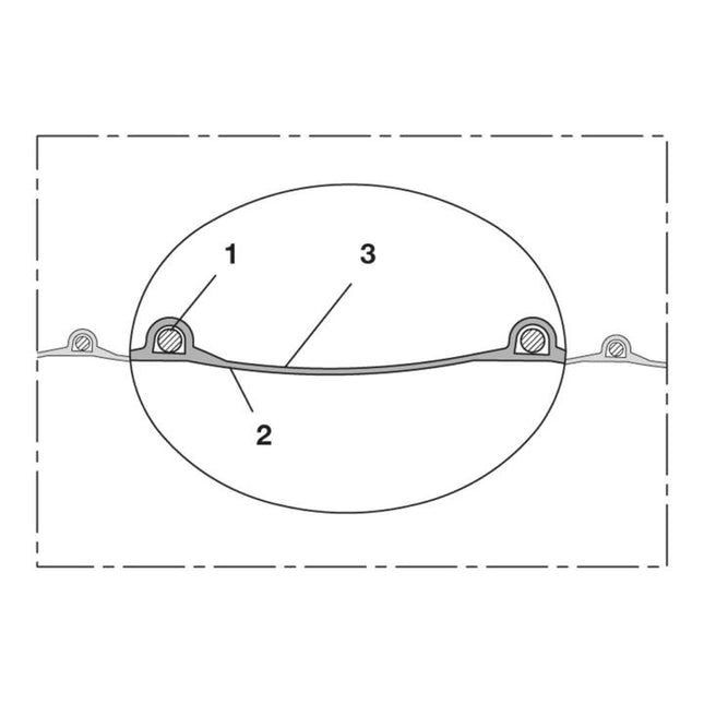 NORRES Absaug- und Gebläseschlauch PROTAPE® PUR 301 AS Innen-Ø 80 mm ( 4501400772 )