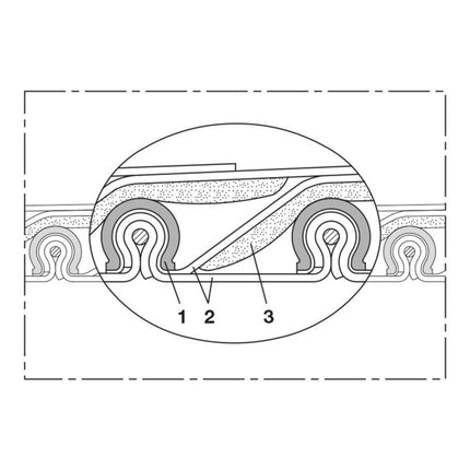 NORRES Absaug- und Gebläseschlauch TIMBERDUC® PUR 531 AS Innen-Ø 75-76 mm ( 4501400800 )